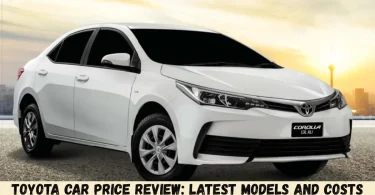 toyota car price review latest models and costs