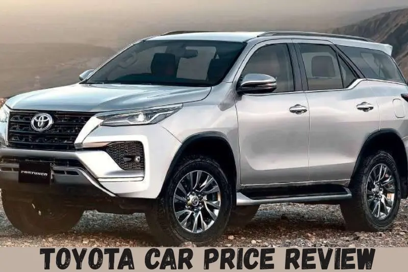 toyota car price review